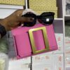 Buckle bag with sunshade